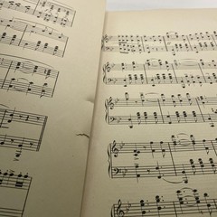 Antique Albright The Chaser March & Two Step Piano Score Sheet Music 1904 USA