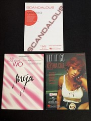 Rihanna Mya Mary J Blige Keyshia Cole R&B Hits PVG Sheet Music Lot 10