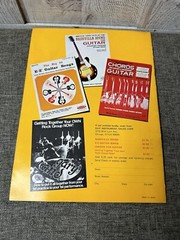Vintage 1970 Kay Instrument Co Guitar Sounds Instructions Easy to Play Songbook