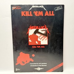 Metallica Kill ’Em All Guitar Tab Songbook 1990 Cherry Lane Music
