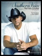Southern Voice Song by Tim McGraw Piano Vocal Sheet Music Guitar Chords Lyrics