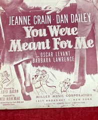 Sheet Music for You Were Meant For Me Lyric by Arthur Freed Melody 1929 VTG