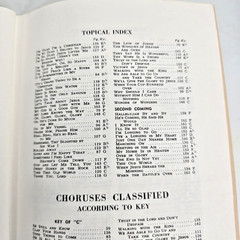 Melody Choruses Christian Songbook Piano Singer Gospel Publishing 1963 Vintage