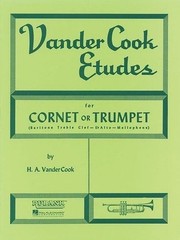 VanderCook Etudes For Cornet Or Trumpet: (Baritone T.C.- Eb Alto – Mellophone)
