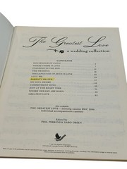 VTG 1987 The Greatest Love Wedding Collection Sparrow Sheet Music Songbook