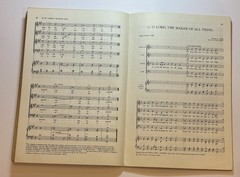 A Sixteenth-Century Anthem Book Religious Choral Vocal STAB Music Book