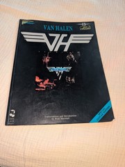 VAN HALEN Self Titled Guitar Tab Song Book Authorized Ed Cherry Lane Music