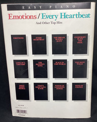 Vtg Songbook, Emotions Every / Heartbeat and other hits 1991 ships free