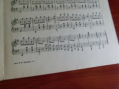 The Merry Widow: waltz by Franz Lehar – 1908 Piano sheet music in A
