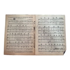 A Nightingale Sang in Berkeley Square Sheet Music 1939 Lou Breese VTG London VTG