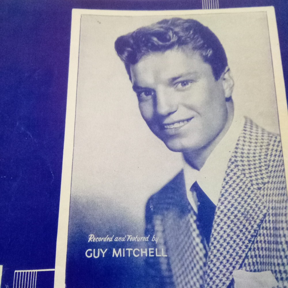 Sparrow In The Tree Top By Bob Merrill 1951 Sheet Music Guy Mitchell Cover