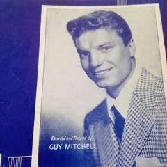 Sparrow In The Tree Top By Bob Merrill 1951 Sheet Music Guy Mitchell Cover
