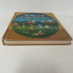 Voices Of The World Piano And Vocal Music Hardcover Book Vintage 1958 Nice