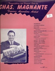 CHARLES MAGNANTE MASSIVE ACCORDION SHEET MUSIC COLLECTION – 16 SELECTIONS on DVD