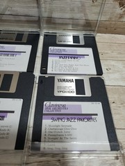 Yamaha Clavinova Disk Orchestra Collection Jazz Learning Lot MF2-DD YFD2DD READ!