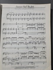 Vintage Elton John Super Deluxe Songbook 1977 Dick James Music