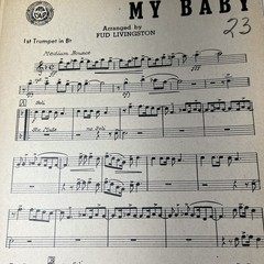 My Baby Said Yes by Walters & Robin 1945 Leeds Sheet Music Piano Guitar Drums