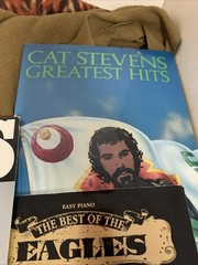 Cat Stevens Eagles Janis Joplin 3 Songbook Lot Greatest Hits Dan Coates Warner