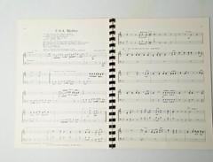 1976 JERICHO BRASS AGAIN – 3 Music Books – Full Instrumentation – USA Medley