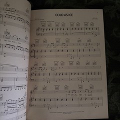 Vtg 1977 FOREIGNER Debut Album Sheet Music Songbook Warner Bros Cold As Ice Rare