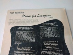 Latin American Favorites Music for Everyone Vocal and Piano Solos 1953