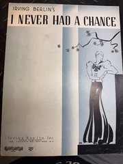 P 9×12 4-pack Sheet Music By IRVING BERLIN