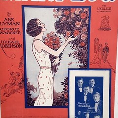 Vintage 1926 Mary Lou Sheet Music Wolverine Four Cover Photo