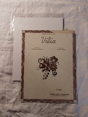 Robbins Royal Edition – « Vilia » 1933 VTG Sheet Music, Howard Johnson Franz Lehar