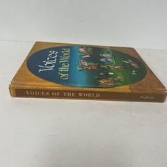 Voices Of The World Piano And Vocal Music Hardcover Book Vintage 1958 Nice