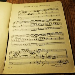 Bach Eight Short Preludes and Fugues Sheet Music Pipe Organ Theodore Presser