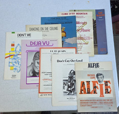 Lot of Vintage Sheet Music Bundle Show Tunes / Holidays / Classical – 6lbs