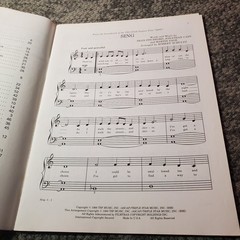 1988/1989 Movie Songbook Big Note Piano CPP/Belwin 64pp