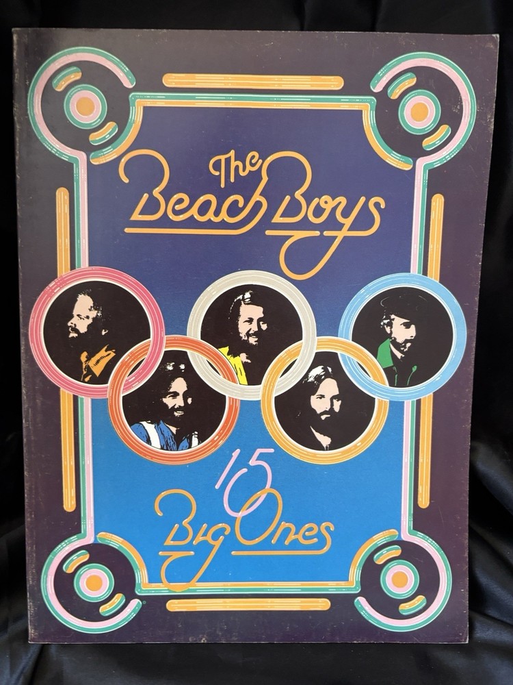 1976 The Beach Boys 15 Big Ones Piano & Guitar Chords Book – XLNT! READ