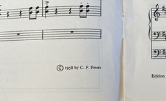 Edition Peters Grieg Wedding Day at Troldhaugen Op 65 No 6 Organ 1958