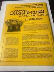 VTG David Coleman Unique All Organ Solos Vol 1 1965 Robbins Songbook