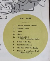 Lot of 13 Armed Forces Song Folio&rsquo;s, 1954~1964. Sheet Music. Piano w/Guitar Tab