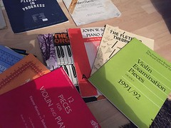 Lot Aprox 29 Antique Sheet Music Books Organ Violin Vocal Mid 1900s Onwards