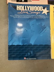 Lot Of 5 Various Music Books Piano Guitar Hal Leonard Broadway Love Songs Movies