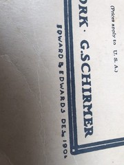 Anthology Of Sacred Song Edited By Max Spicker, 1901
