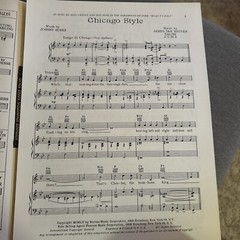 ROAD TO BALI Sheet Music « Chicago Style » Bing Crosby Bob Hope Dorothy Lamour