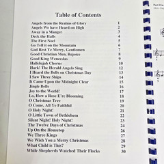 28 Christmas Carols for French Horn Quartet Parts I to IV in F Music Book Scores