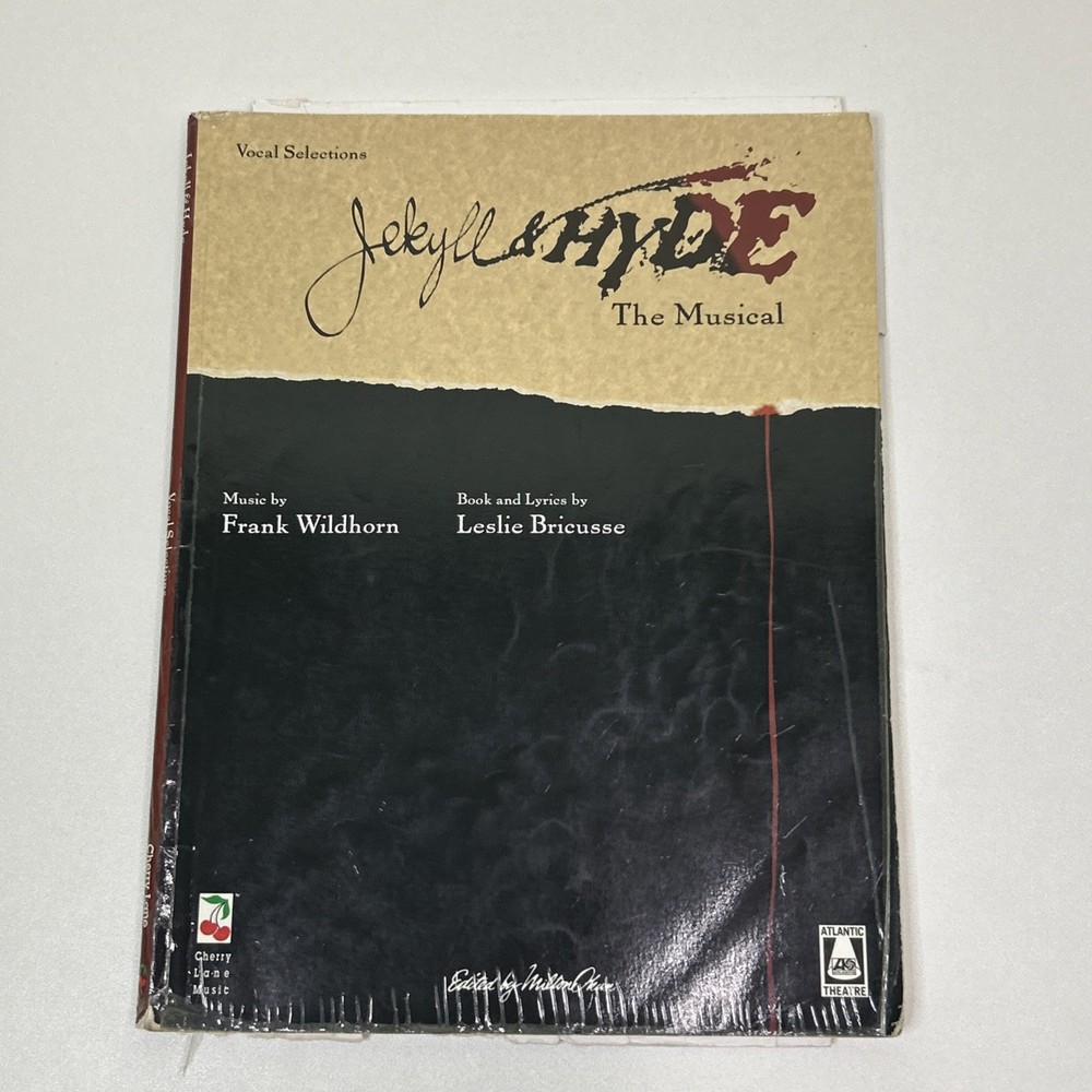 Jekyll & Hyde The Musical Sheet Music Piano Vocal Selections Cherry Lane Music