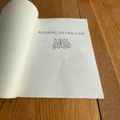 Metal Church Blessing In Disguise Authorized Edition Guitar Tablature Paperback
