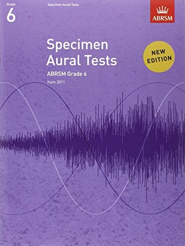 Specimen Aural Tests, Grade 6: new edition from… by DIVERS AUTEURS Sheet music