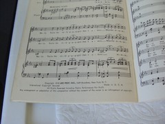 NEW Vtg 40s Robbins Music Corp Choral Patriotic AMERICA USA Song Book HUGO FREY