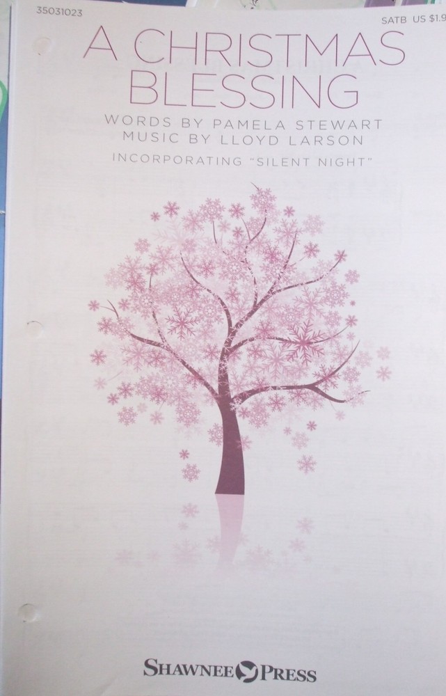 A Christmas Blessing SATB Stewart/Larson 6 copies FS