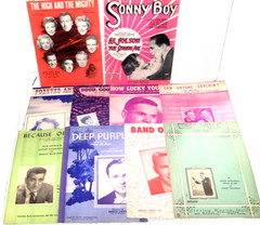 Lot of 146 Pieces Of Vintage 1930&rsquo;s-1950&rsquo;s Sheet Music / song books from movies+
