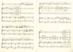 Chill Of The Nightfall Sheet Music SATB Chorus Piano C Instrument 1988 Favreau