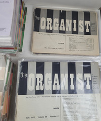 HUGE Lot 126 pcs 1950s-2008 Lorenz Publishing The Organist Sheet Music Organ