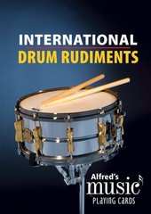 Alfred&rsquo;s Music Playing Cards: International Drum Rudiments – Card Deck (1 Pack)